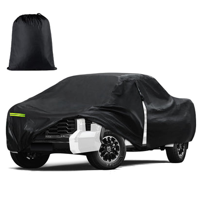 Waterproof Car Cover for Jeep Wrangler 4 Door 2006-2026 JK JL Outdoor Waterproof Sun Rain Snow Hail Protection with Driver Door Zipper