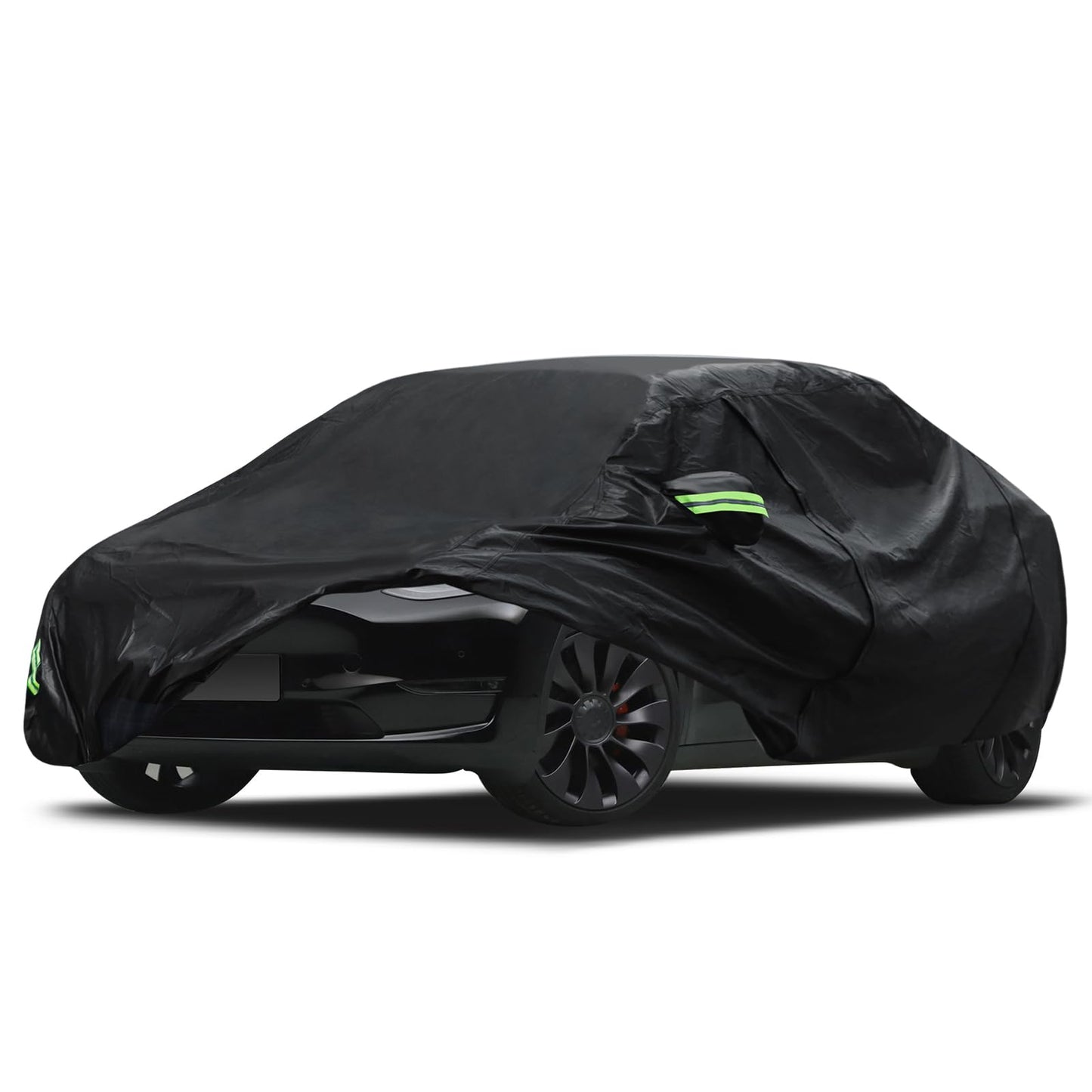 Waterproof Car Cover for Jeep Wrangler 4 Door 2006-2026 JK JL Outdoor Waterproof Sun Rain Snow Hail Protection with Driver Door Zipper