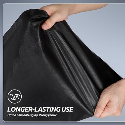 Waterproof Car Cover for Jeep Wrangler 4 Door 2006-2026 JK JL Outdoor Waterproof Sun Rain Snow Hail Protection with Driver Door Zipper